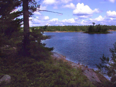 Bay side view of Georgian Bay