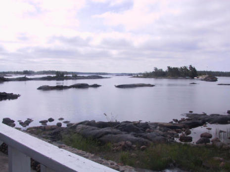 Waters surrounding Somerset Island on Georgian Bay