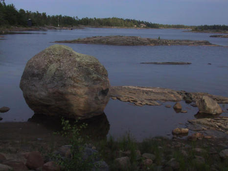 All natural formations on the Island