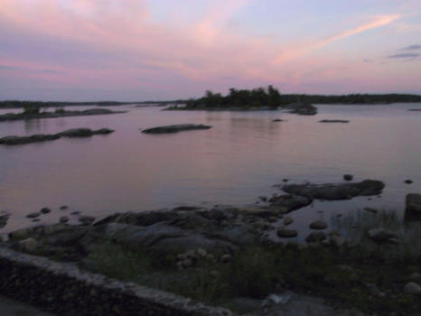 Sunset skies on Gerogian Bay